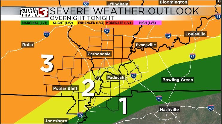 Severe Outlook Tonight